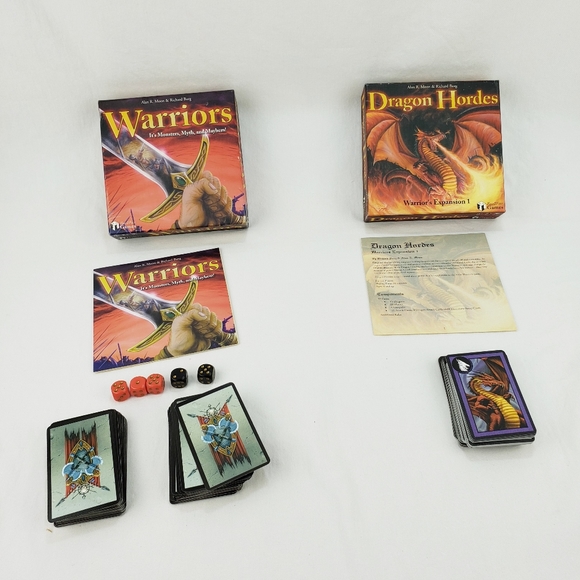 face 2 face games Other - Warriors Core Game & Dragon Hordes Expansion Game